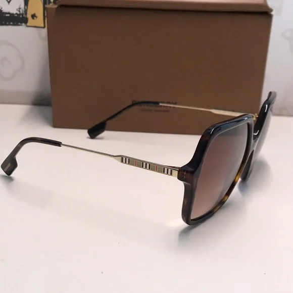 New Authentic New Authentic Burberry BE4324 2804 Havana  display picture 3